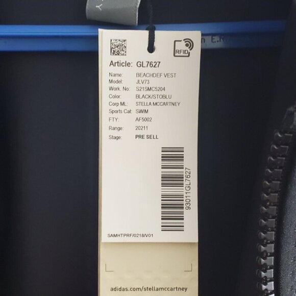 Adidas By Stella McCartney Beach Defenders Vest Size S - Picture 9 of 13